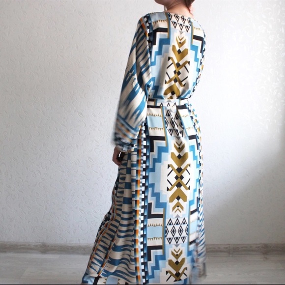 Nightbird Moroccan Cotton Elegant Kimono Duster - Picture 2 of 6